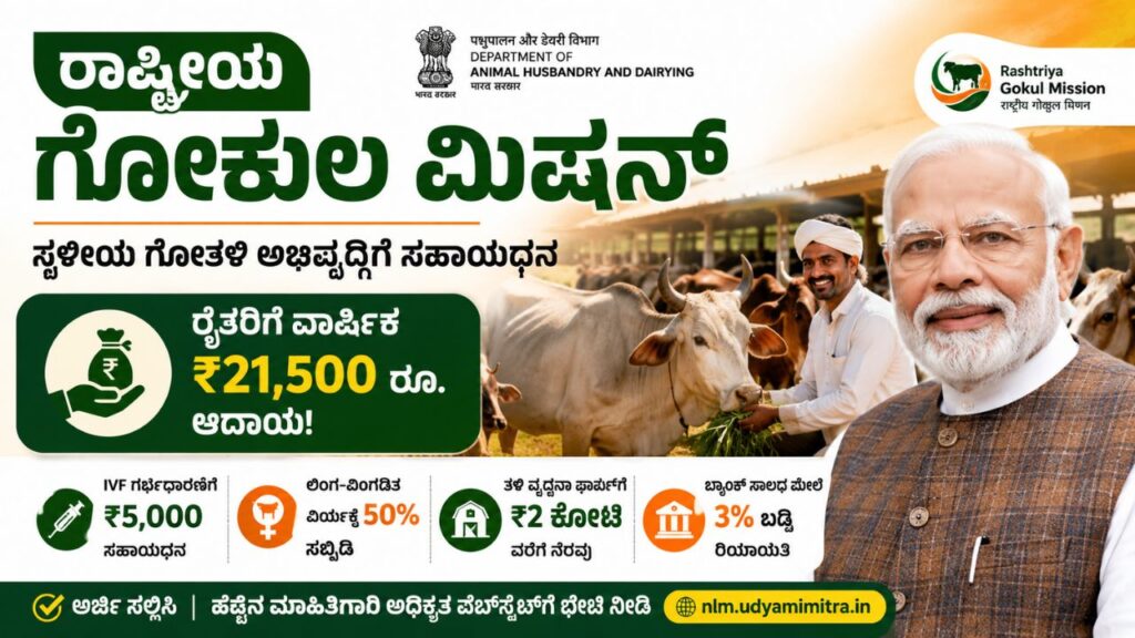 rashtriya gokul mission 2026 subsidy benefits apply online